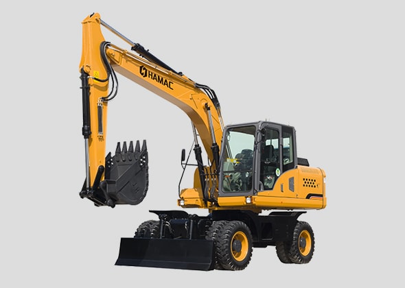 Wheel type Excavator