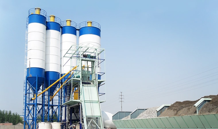 Stationary Concrete Batching Plant