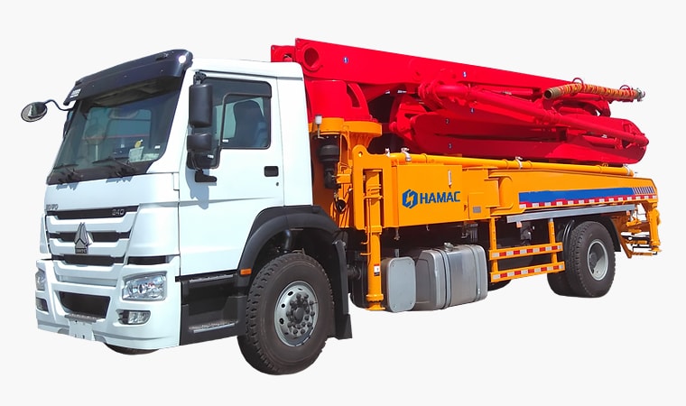 Truck-mounted Concrete Boom Pump